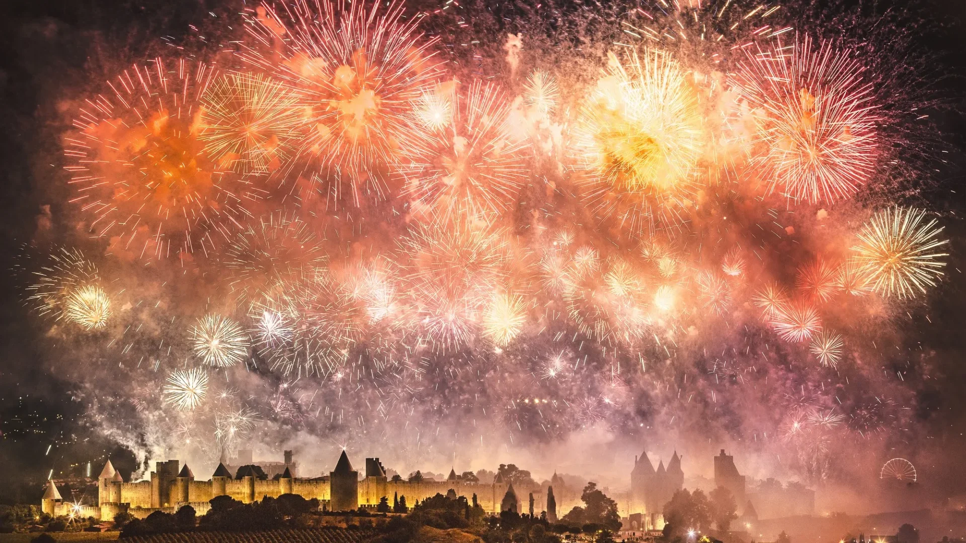  - Feu d'artifice à Carcassonne